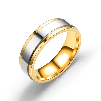 Picture of Simple Design Titanium Steel Ring