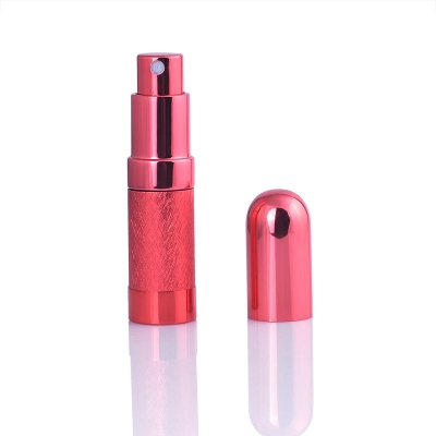 Picture of MUB High Quality 6ML Pocket Aluminum Perfume Bottle Mini Travel Refillable Perfume Spray Bottles With Atomizer