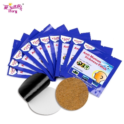 Picture of Nausea Vomiting Prevent Travel Motion Sickness Seasickness Pad Family Necessary