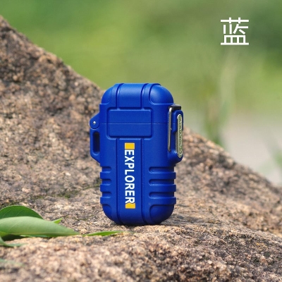 Picture of Usb Lighter Waterproof Double Arc Charged Electronic Lighter