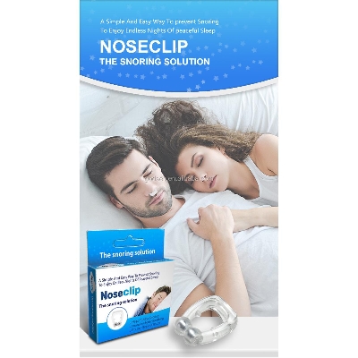 Picture of New Packaging Silicone Anti Stopper Snoring Device Sleep Night Snore Free Nose clip