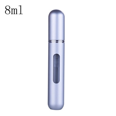 Picture of MUB 8ml Perfume Atomizer Refillable Travel Spray Bottle Empty Mini Bottom Refill Aluminum Perfume Atomizer Bottle