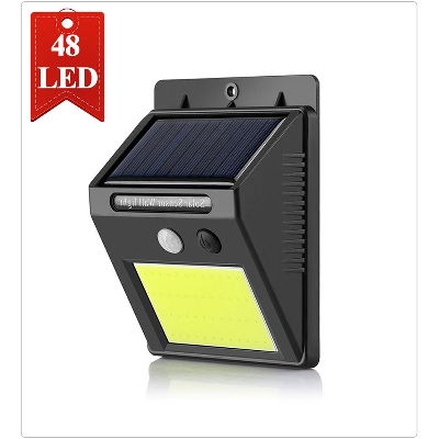 Picture of 48 LED COB solar wall mounted light,IP 65 waterproof solar light garden outdoor wall
