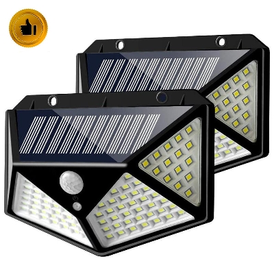Picture of 1000lm IP65 Waterproof home led solar light PIR motion sensor Outdoor solar security wall light
