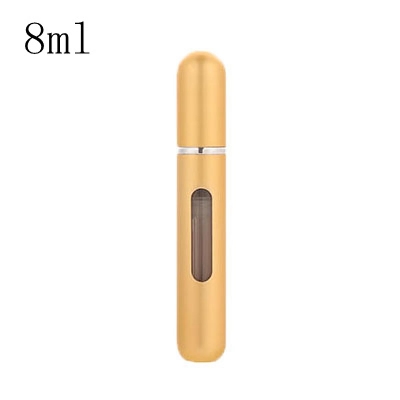 Picture of MUB 8ml Perfume Atomizer Refillable Spray Bottle Empty Mini Bottom Refill Aluminum Perfume Atomizer Bottle