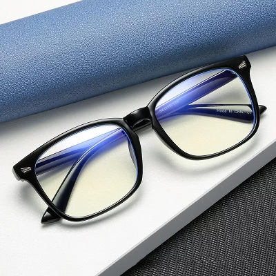 Picture of Newest ladies computer anti blue light retro square optical frame wholesale women eyewear men eyeglasses design eye glasses