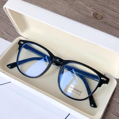 Picture of Blue light blocking retro square big frame trendy optical frame river women eyewear men eyeglasses design eye glasses