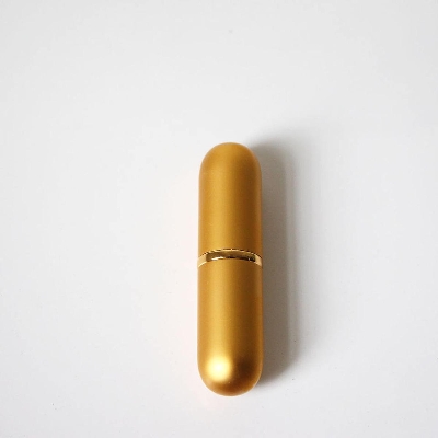 Picture of Mini 3ml Round Portable Pocket Sized Refillable Aluminum Atomizer Perfume Empty Bottles for Cosmetic Packaging