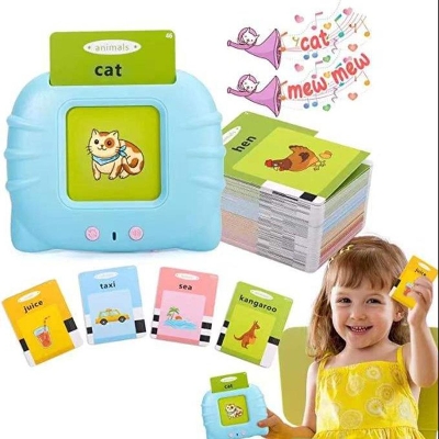 Picture of Preschool Early Educational Intelligent Electronic Interactive Flash Card Reading Learning Machine