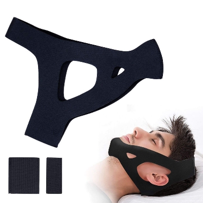Picture of Comfortable Stop sleeping Apnea Jaw Support Anti Snoring Belt chin strap