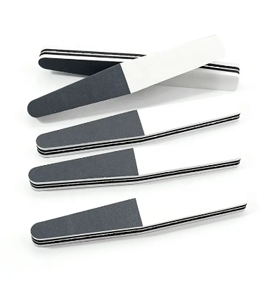 Picture of 3 Sides Gray White Polisher Three Sided Shiner d Shiny Buffing File and Nail Shine