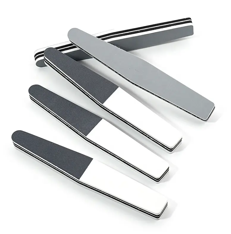 Picture of 3 Sides Gray White Polisher Three Sided Shiner d Shiny Buffing File and Nail Shine