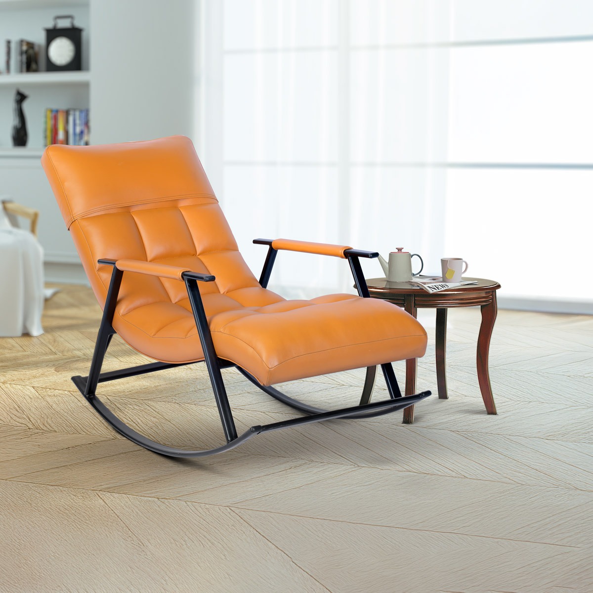 Buy rocking-chair-comforto-rch-207-2-1-66-rexine at Best Price