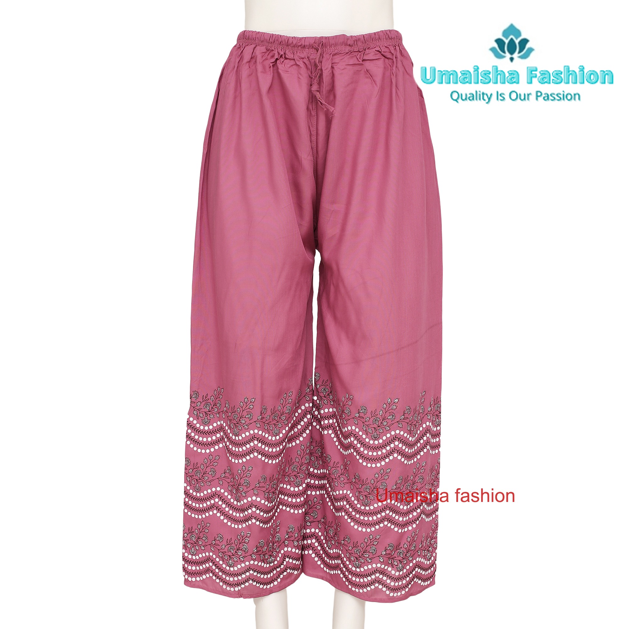 Buy Umaisha Fashion Soft Linen Print Plazzo For Woman Online in Bangladesh at Best Prices	