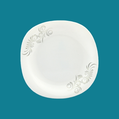 Buy 11" Square Plate-Opal flora at Best Price In Bangladesh