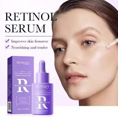 Buy BIOAQUA Anti-wrinkle Tighten Tender Skin Elastic Retinol Face Serum- 30ml  at Best Price In Bangladesh