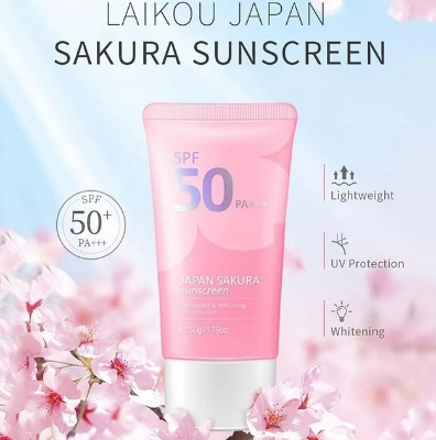 Buy Laikou Japan Sakura Face Sunscreen SPF50gm at Best Price In Bangladesh