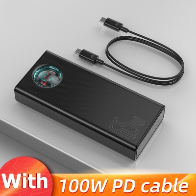 Picture of Baseus 65W 30000mAh USB Type C Fast Charging PD 3.0 Quick Charge Powerbank
