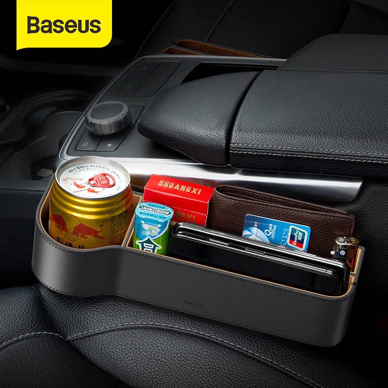 Picture of Baseus Universal Leather Car Organizer Auto Seat Gap Storage Box