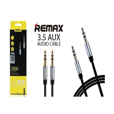 Picture of Remax RL-L200 3.5 Aux Audio Cable Black-2m