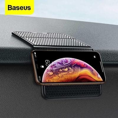 Picture of Baseus Universal Car Anti Slip Mat For Car Dashboard Auto Multi-Function Phone Coins Gel Sticky Pad Non Slip Mats Car Gadget