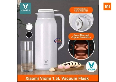 Picture of Xiaomi VIOMI 1.5L Thermo Mug - Stainless Steel Vacuum 24 Hours Flask