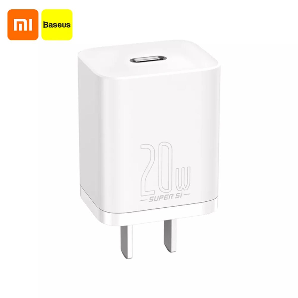 Picture of Baseus Super Si USB C Mini Charger 30W Compatible with iPhone 12 2020 Android iOS Support Type C PD Fast Charging