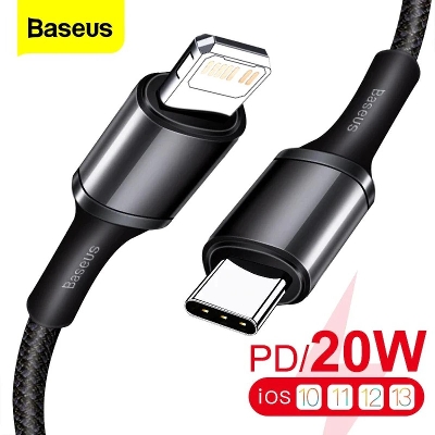Picture of Baseus PD 20W Type-C Cable For iPhone 12 11 Pro Xs Max Data Cable for Huawei Fast Charging for MacBook iPad Pro