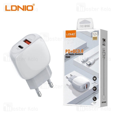 Picture of LDNIO A1306Q Fast Wall Charger QC3.0 18W 18W power with cable