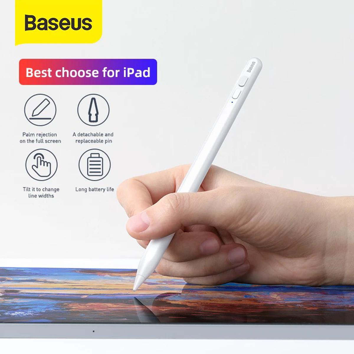 Picture of Baseus Stylus Pen for tablet For Apple iPad pro 11 12.9 2020 Air Mini 5 Anti-mistouch ipad pen For Smartphone With Stylus Pen