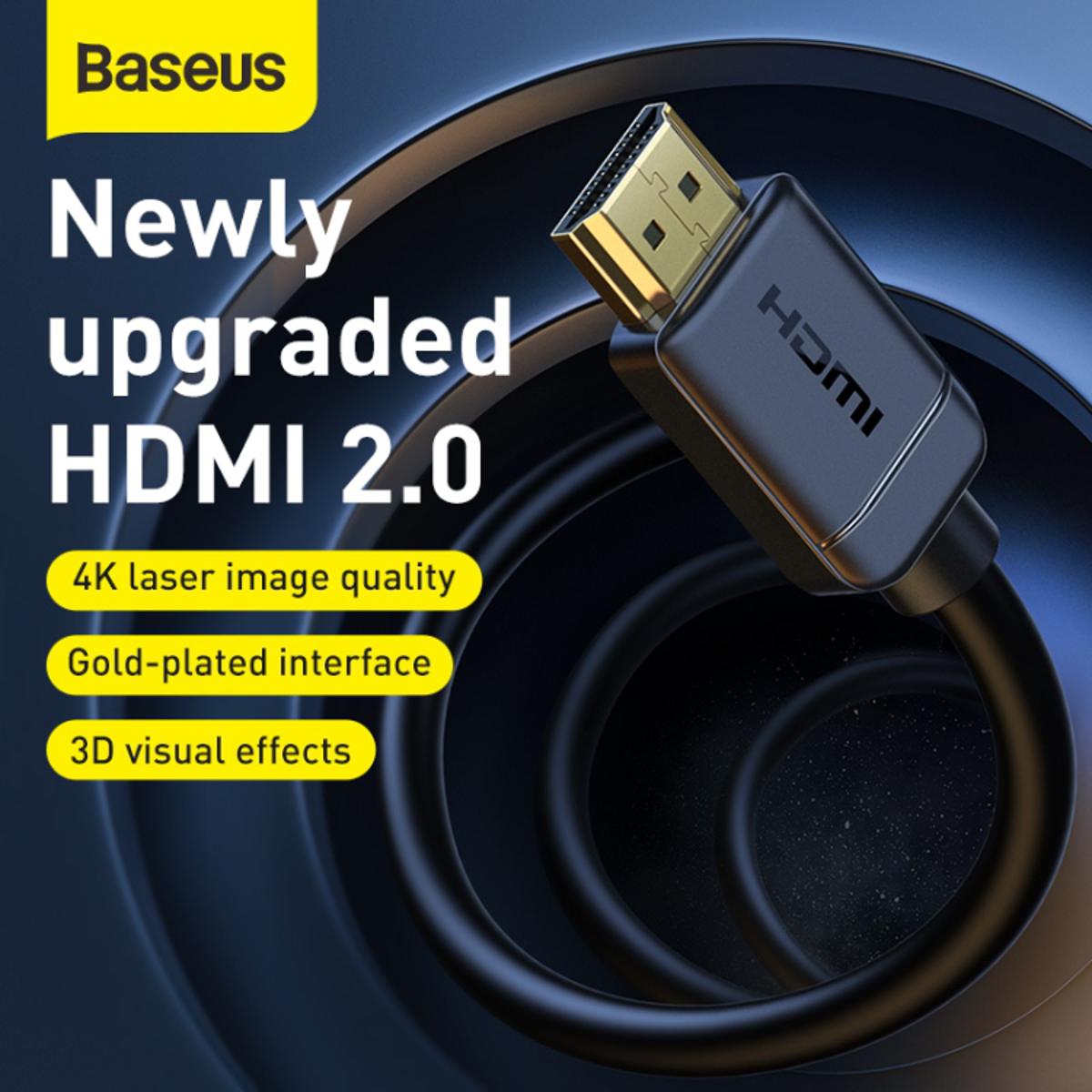 Picture of Baseus High Definition Series HDMI to HDMI Adapter Cable-5M