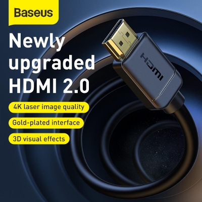 Picture of Baseus High Definition Series HDMI to HDMI Adapter Cable-5M