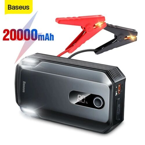 Picture of বেসিউস 20000mAh Car Jump_Starter Power Bank 2000A 12V Portable Battery Charger Auto_Emergency_Booster Starting Device Jump Start