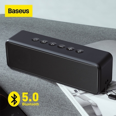 Picture of Baseus V1 Bluetooth Speaker Outdoor IPX6 Waterproof Portable Wireless Speaker Dual-Driver Excellent Bass Quality Support 3 EQ Modes