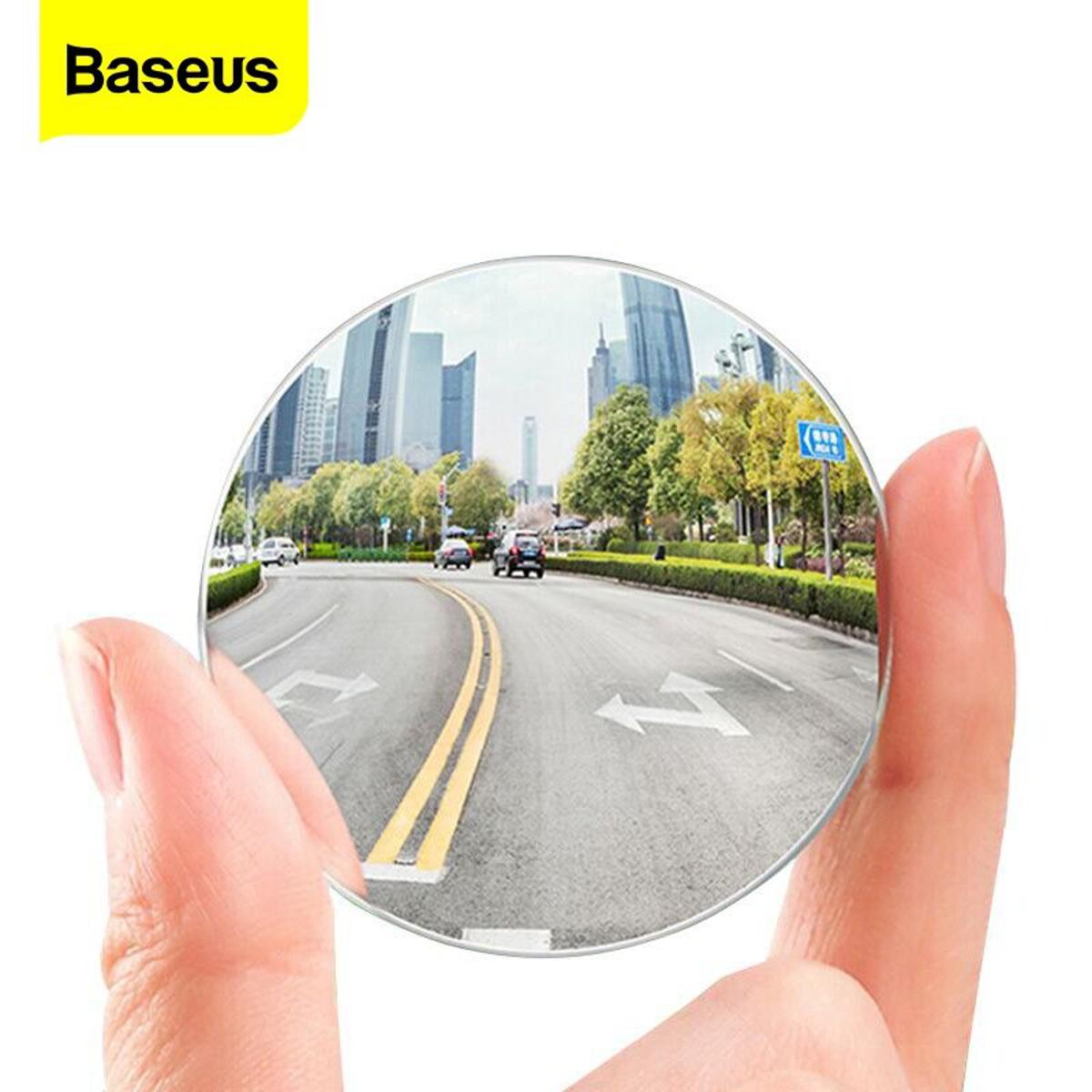 Picture of Baseus 2pcs Car Blind Spot Mirror Auto Wide Angle Side Mirror For Car HD Round Anti-Fog Rear View Parking