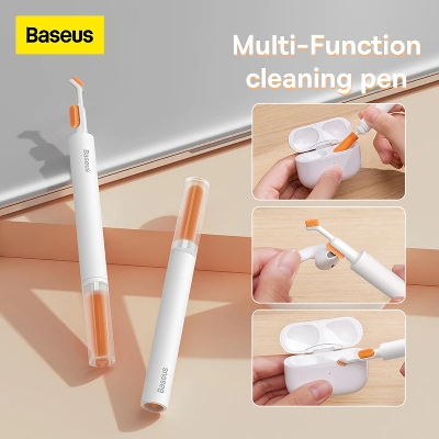 Picture of Baseus Cleaning Brush Bluetooth Earphones Cleaning Tool Cleaner Kit for Airpods Pro Earbuds Case Cleaner Kit Clean Brush Pen