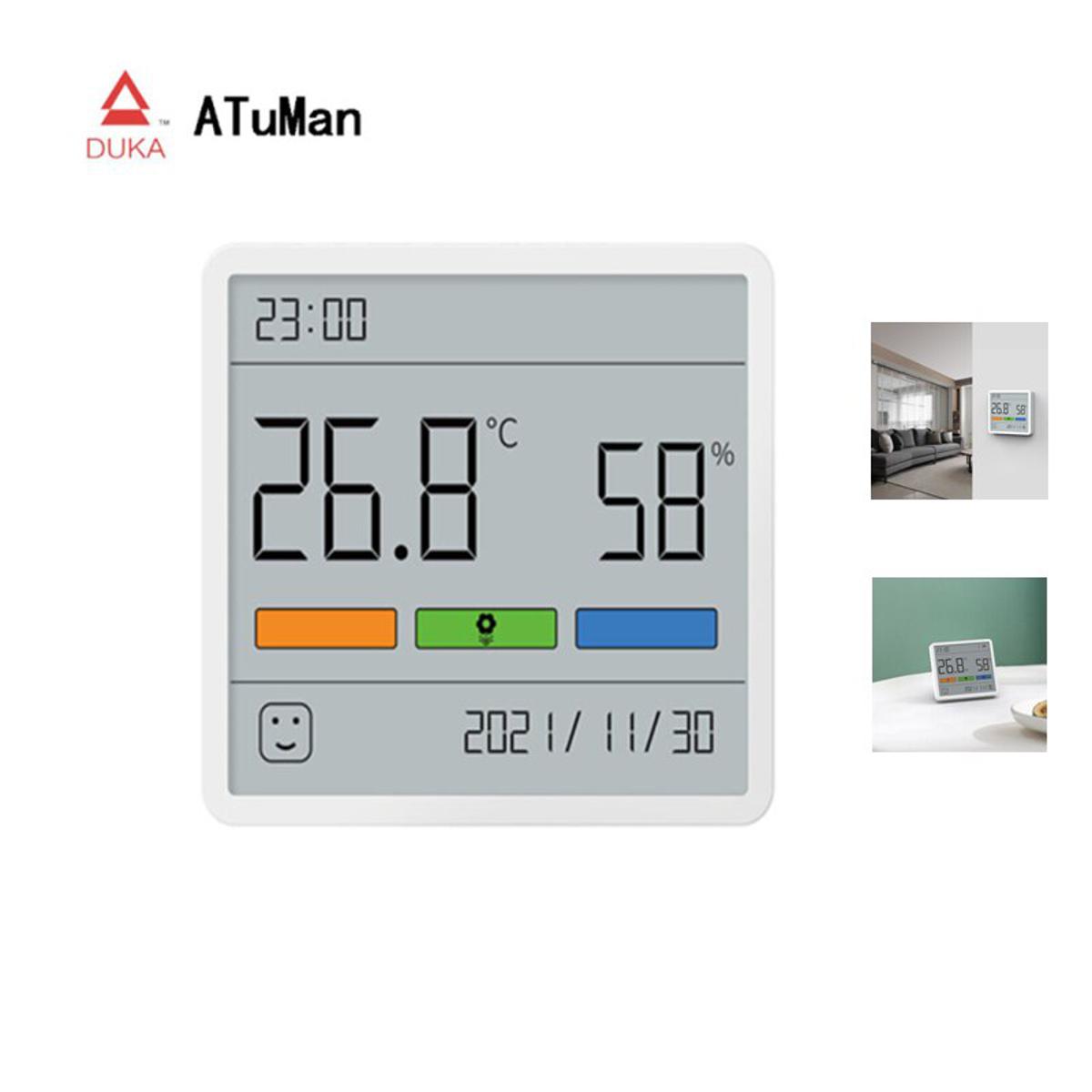 Picture of Xiaomi Duka Atuman TH1 Clock Electronic Thermohygrometer Thermometer Calendar 2.8' Thin Screen
