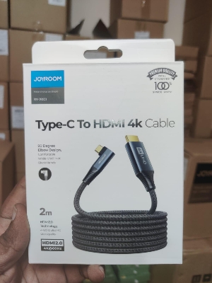 Picture of JOYROOM SY-20C1 Type-C to HDMI 4K Elbow Cable (2m)