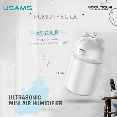 Picture of USAMS CUTE CAT SHAPED MINI 150ML AIR PURIFIER HUMIDIFIER US-ZB046
