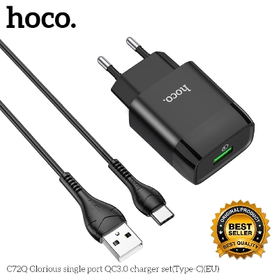 Picture of HOCO QUICK QC3.0 WALL CHARGER 18W Type c Cable