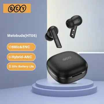 Picture of QCY HT05 ANC Wireless Earphone 40dB Noise Cancelling Bluetooth 5.2 Headphone 6 Mic ENC HD Call TWS Earbuds