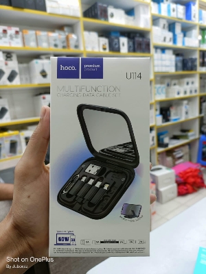 Picture of HOCO U114 Multi-Function 3A Phone Cable Storage mirror Set