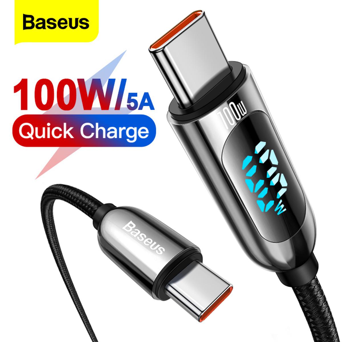 Picture of Baseus PD 100W USB C Cable for Fast Charging Type C Cable-1M