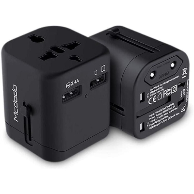 Picture of Mcdodo Universal Travel Charger with dual USB ports