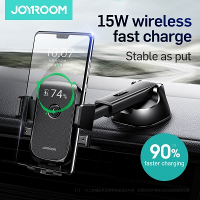 Picture of Joyroom Wireless Charger 15W mechanical locking off load anti shake