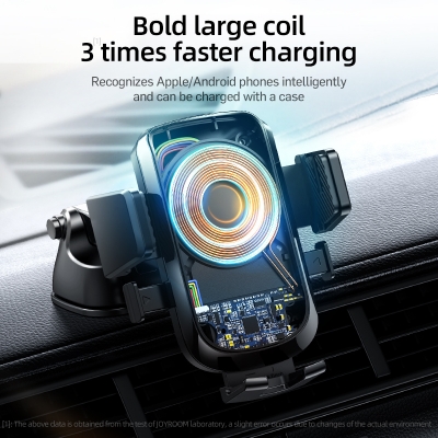 Picture of Joyroom Wireless Charger 15W mechanical locking off load anti shake