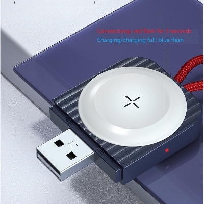 Picture of Rock Apple watch Series 7 6 se 5 4 3 2 Magnetic Wireless Charger/ iWatch USB Charger Dock/ 2.5W Fast Charging