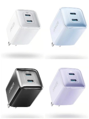 Picture of Anker 521 Charger (Nano Pro)  Anker Nano Pro 40W PIQ 3.0 Dual Port Compact Fast USB C Charger