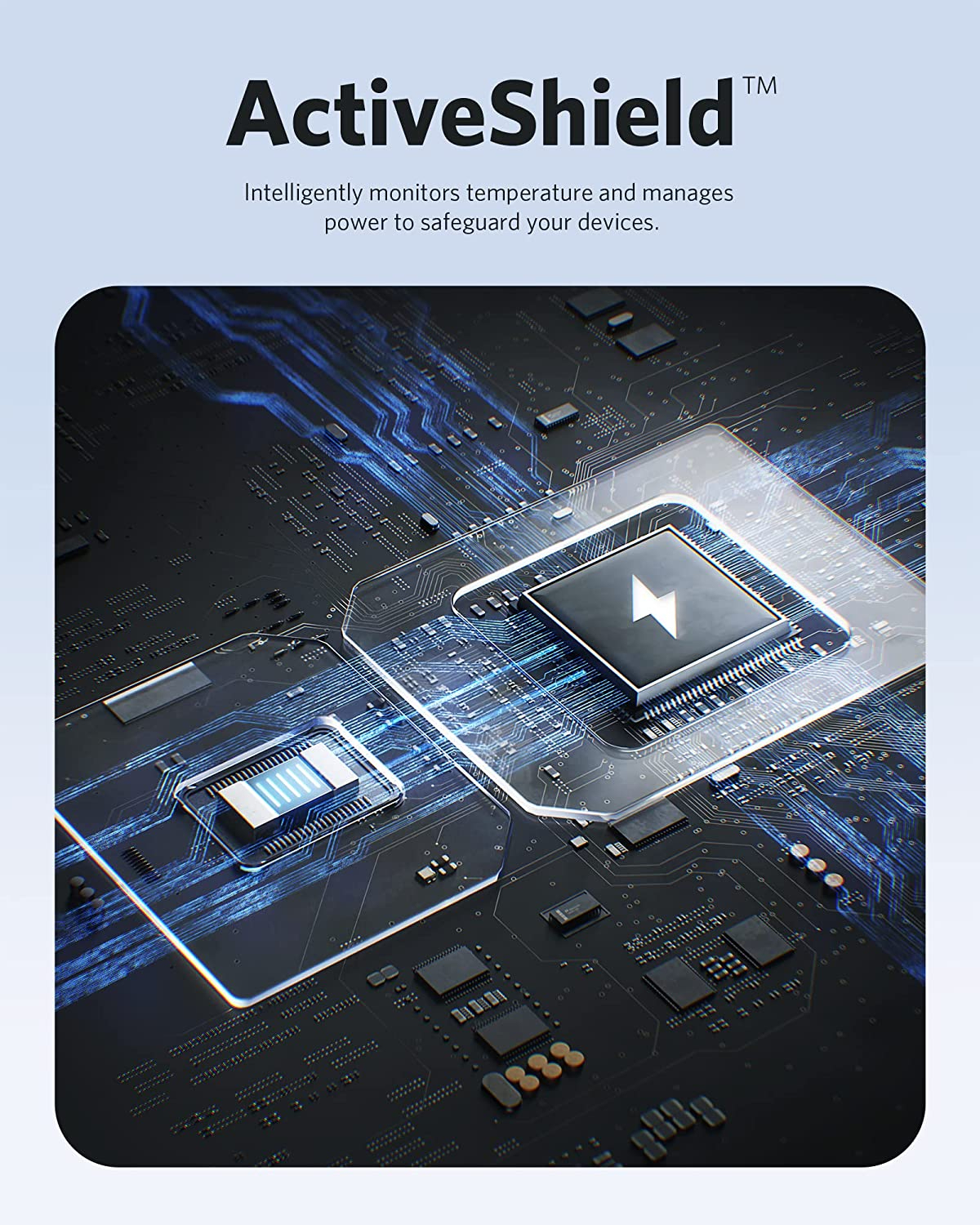 Picture of Anker 521 Charger (Nano Pro)  Anker Nano Pro 40W PIQ 3.0 Dual Port Compact Fast USB C Charger