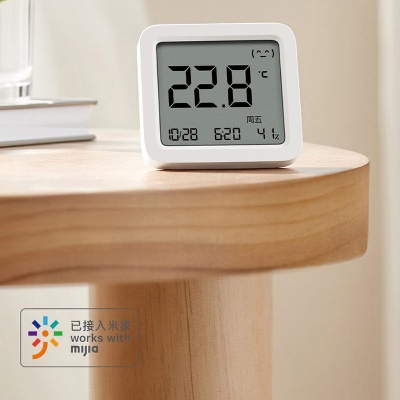 Picture of XIAOMI  Mijia Smart Bluetooth Thermometer 3 LCD Digital Hygrometer Electric Wireless Temperature and Humidity 3 Mi Home APP